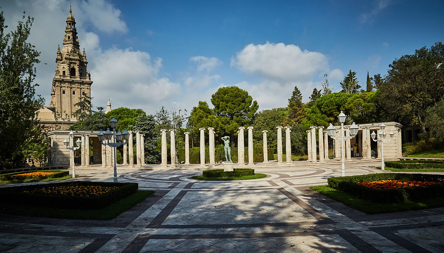 Zona de cactus al jardí